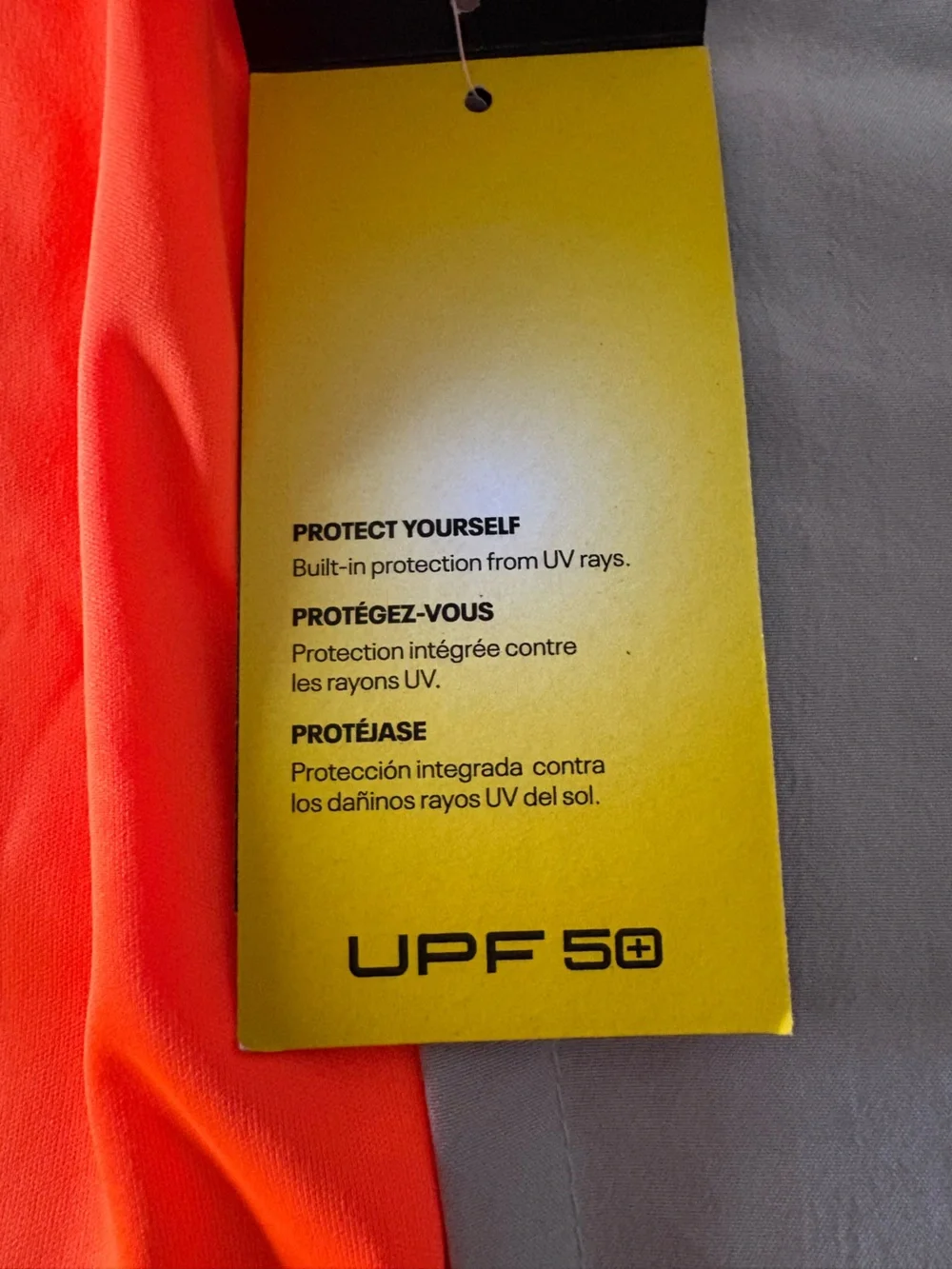 Under Armour Kids Orange Top with Blue Swim Shorts